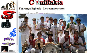 txaranga Eghoak antes